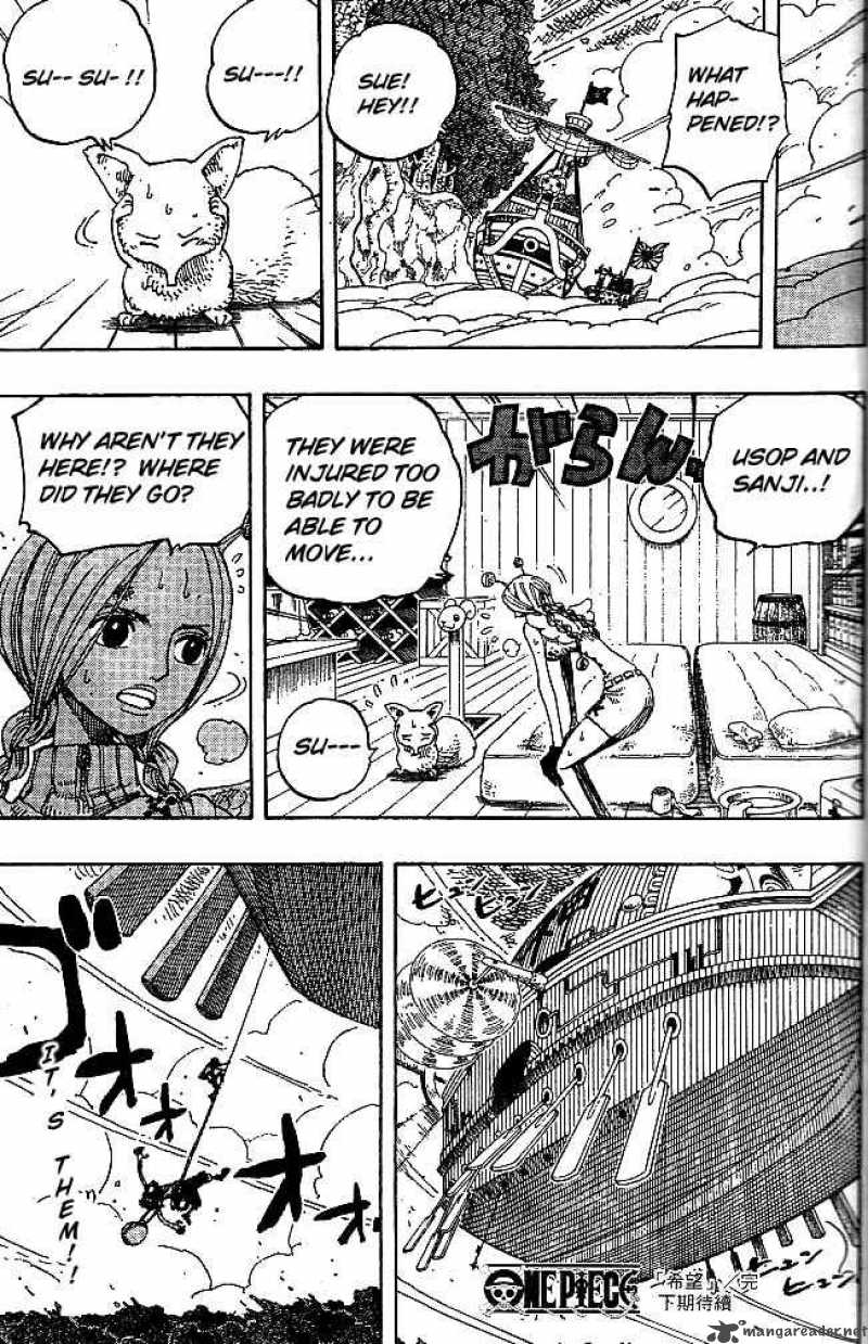 One Piece Manga Chapter 282 page 18 - Desire