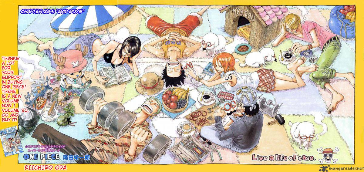 One Piece Manga Chapter 284 page 1 - Sorry
