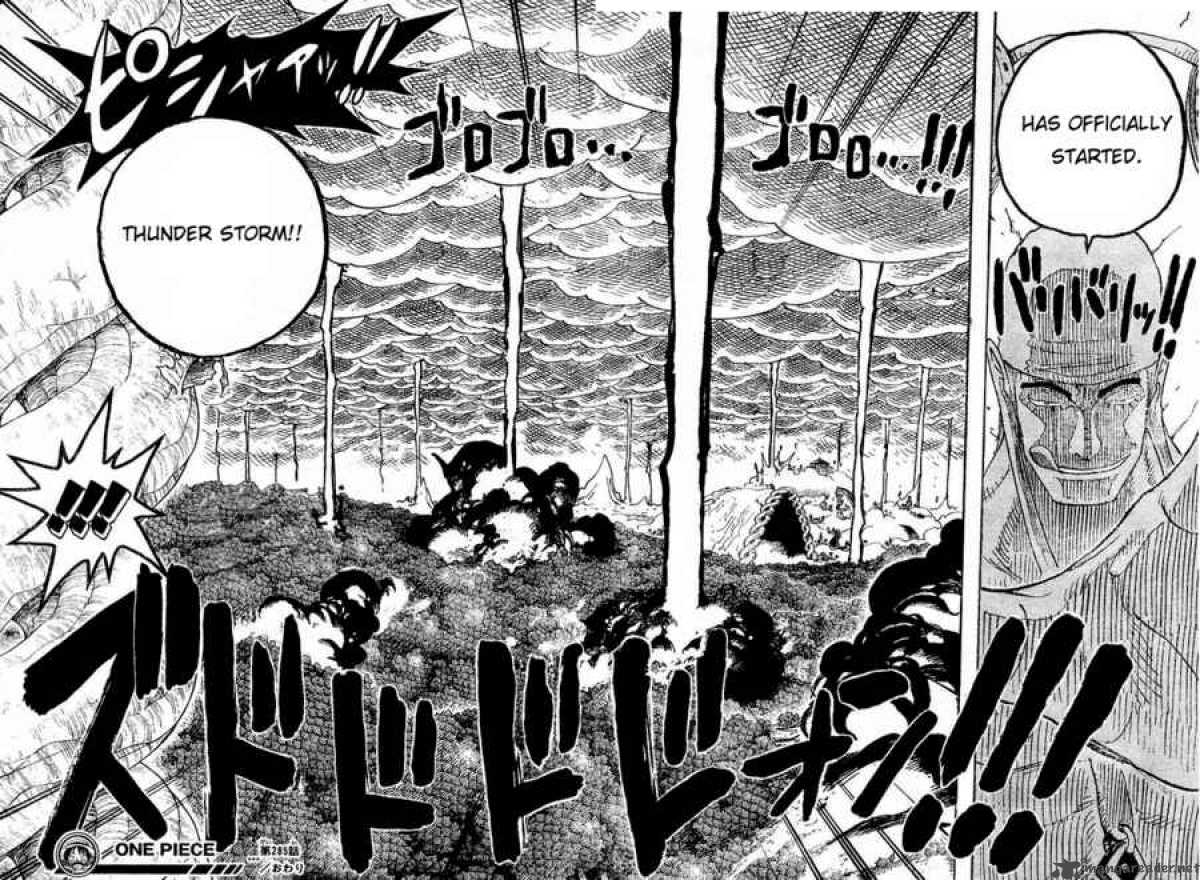 One Piece Manga Chapter 285 page 18 - Capriccio