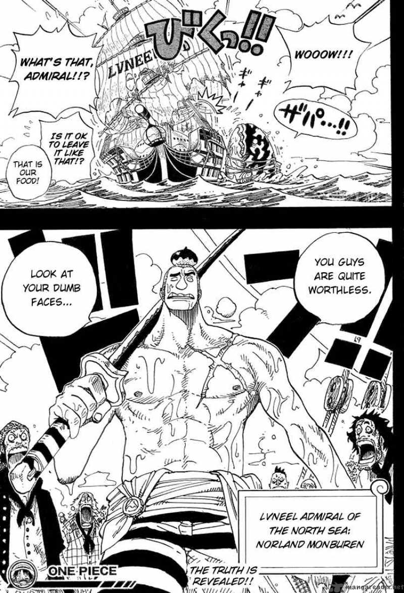 One Piece Manga Chapter 286 page 17 - The Monster of Shandora