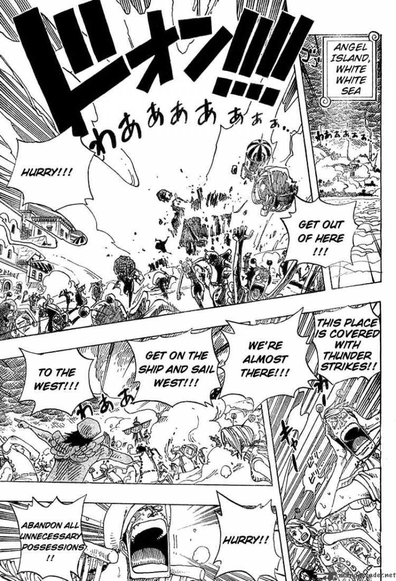 One Piece Manga Chapter 286 page 3 - The Monster of Shandora