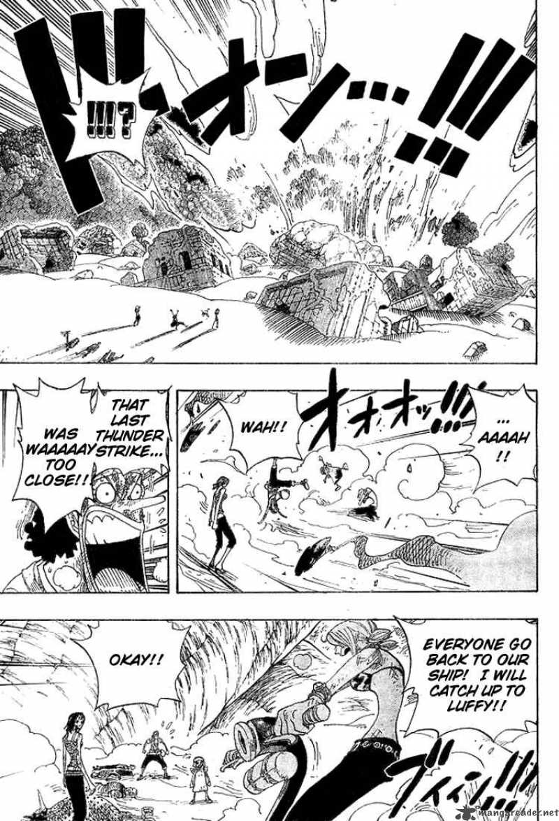 One Piece Manga Chapter 286 page 5 - The Monster of Shandora