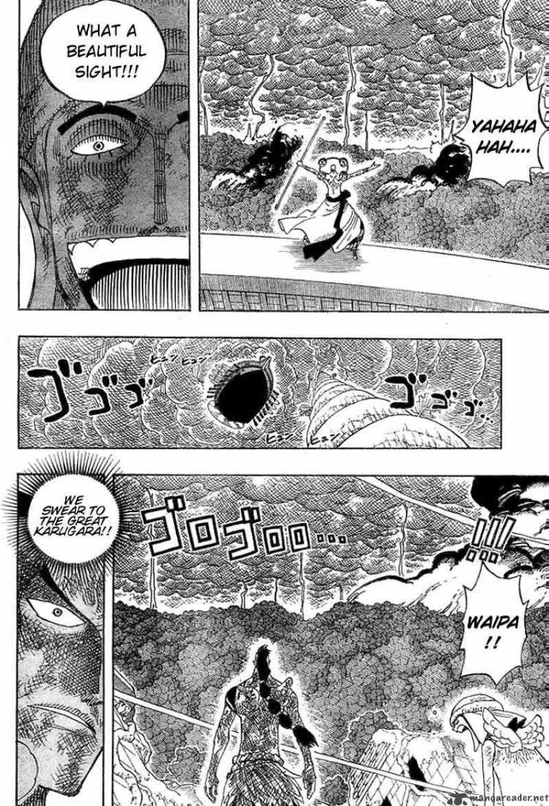 One Piece Manga Chapter 286 page 8 - The Monster of Shandora