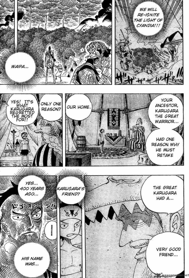 One Piece Manga Chapter 286 page 9 - The Monster of Shandora