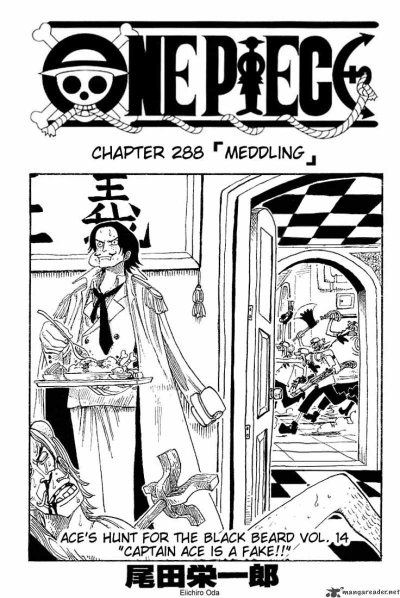 One Piece Manga Chapter 288 page 1 - Curse
