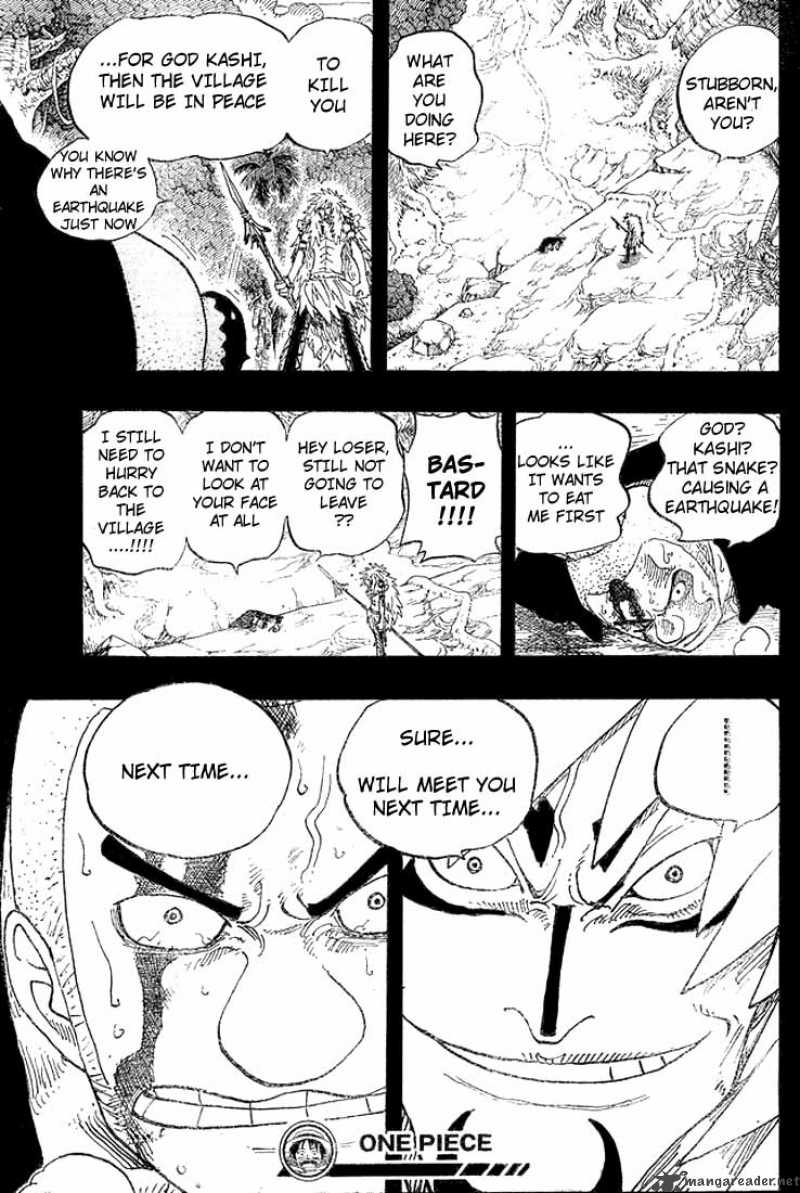 One Piece Manga Chapter 288 page 19 - Curse