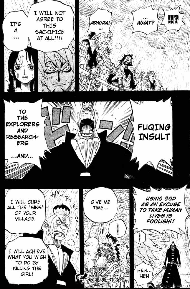 One Piece Manga Chapter 288 page 8 - Curse