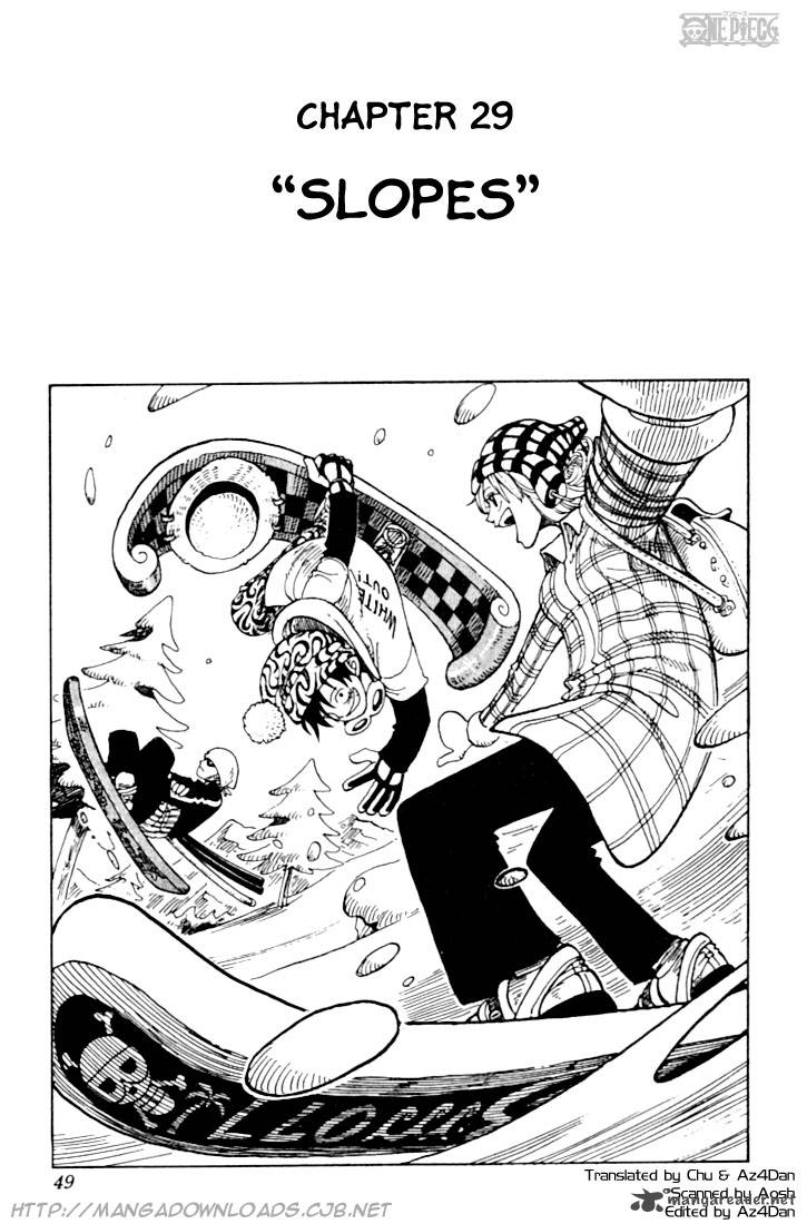 One Piece Manga Chapter 29 page 1 - Hill Road