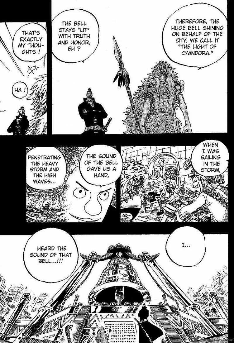 One Piece Manga Chapter 290 page 10 - The Light of Shandora