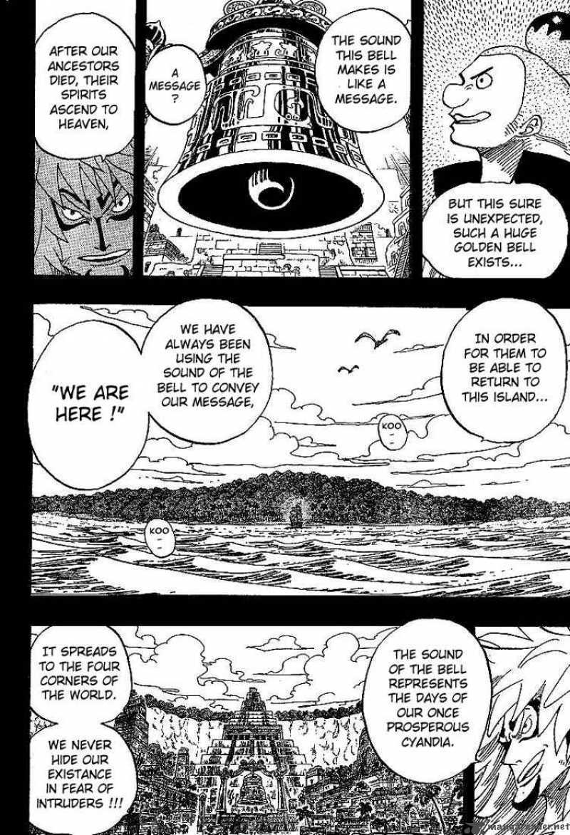 One Piece Manga Chapter 290 page 9 - The Light of Shandora