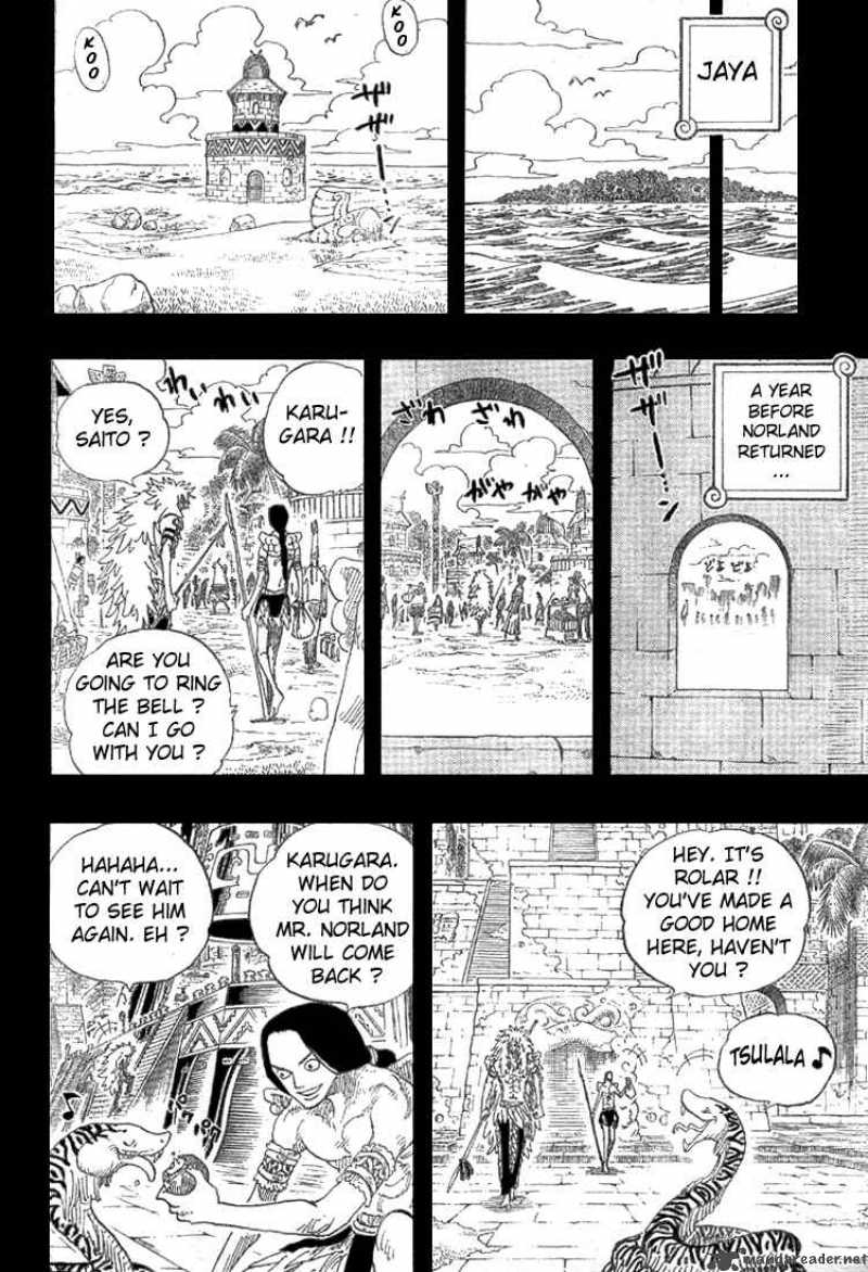 One Piece Manga Chapter 292 page 11 - To Meet, like the Half-Moon Hidden by Clouds