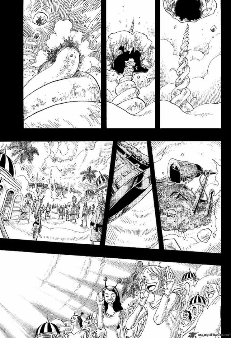 One Piece Manga Chapter 292 page 14 - To Meet, like the Half-Moon Hidden by Clouds