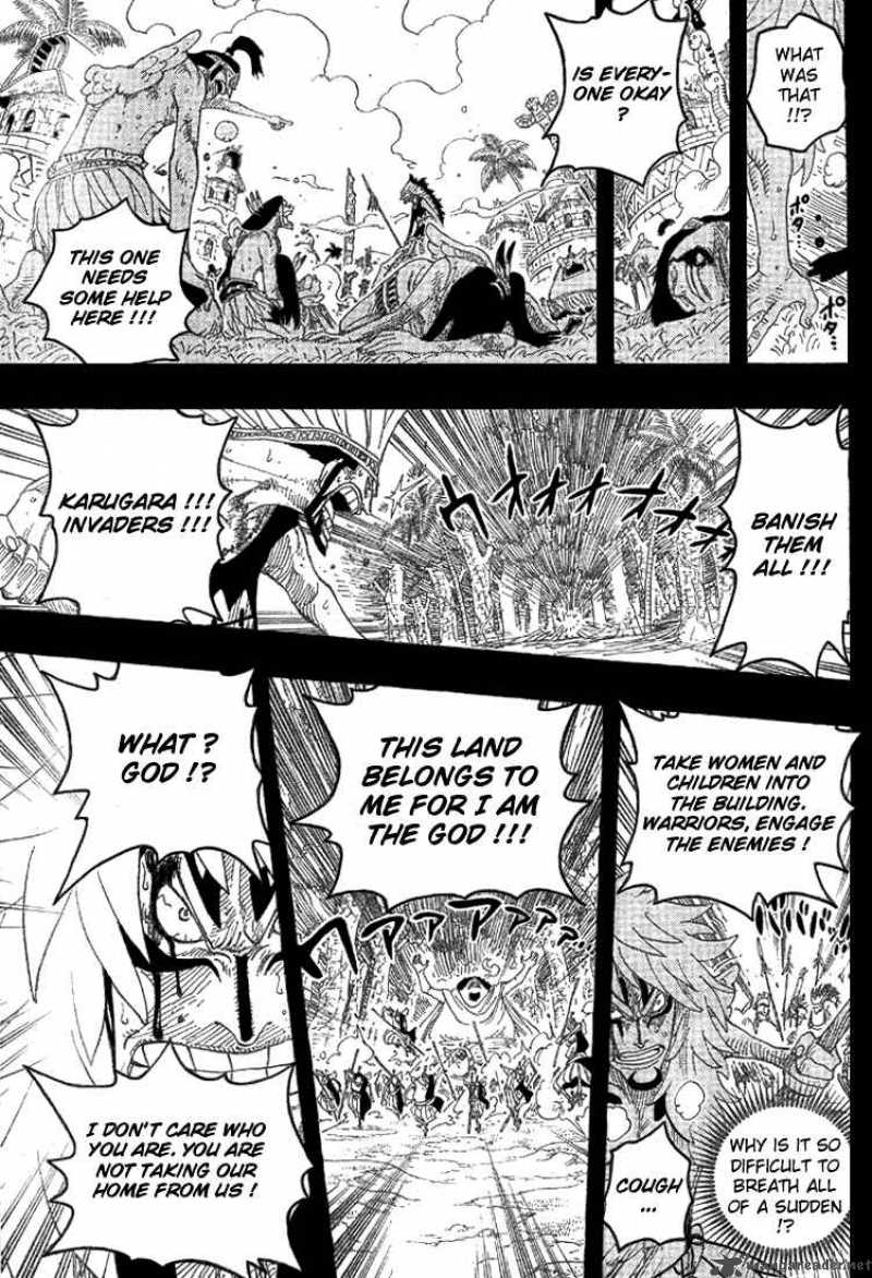 One Piece Manga Chapter 292 page 16 - To Meet, like the Half-Moon Hidden by Clouds