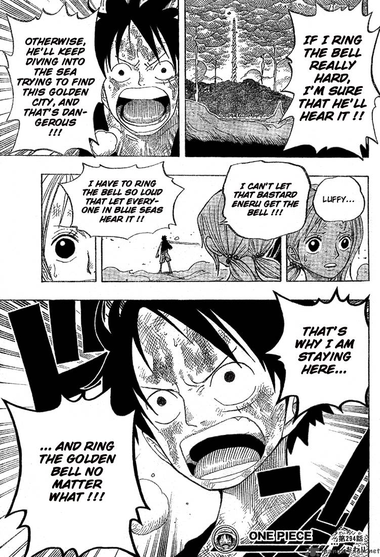 One Piece Manga Chapter 294 page 18 - Raigo