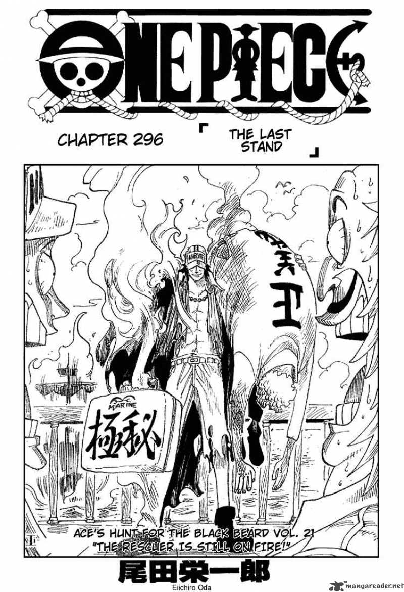 One Piece Manga Chapter 296 page 1 - High-Altitude Situation