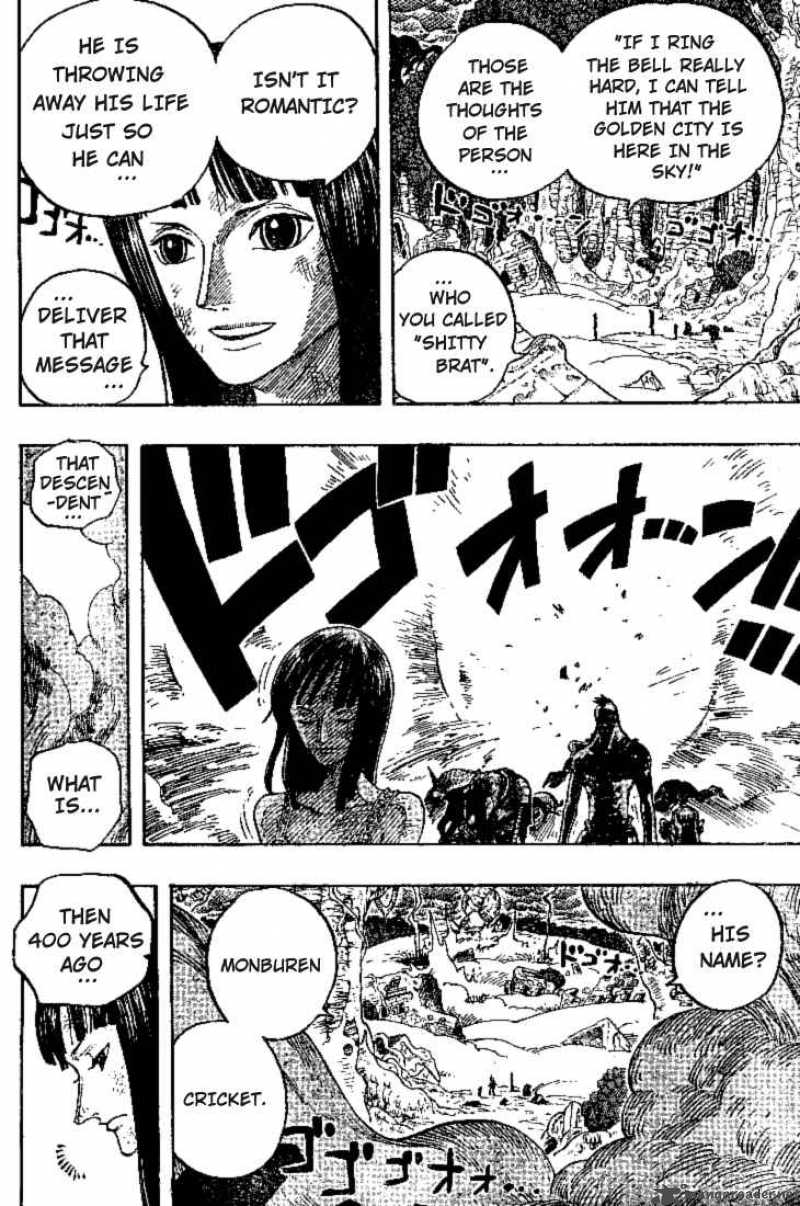 One Piece Manga Chapter 296 page 12 - High-Altitude Situation