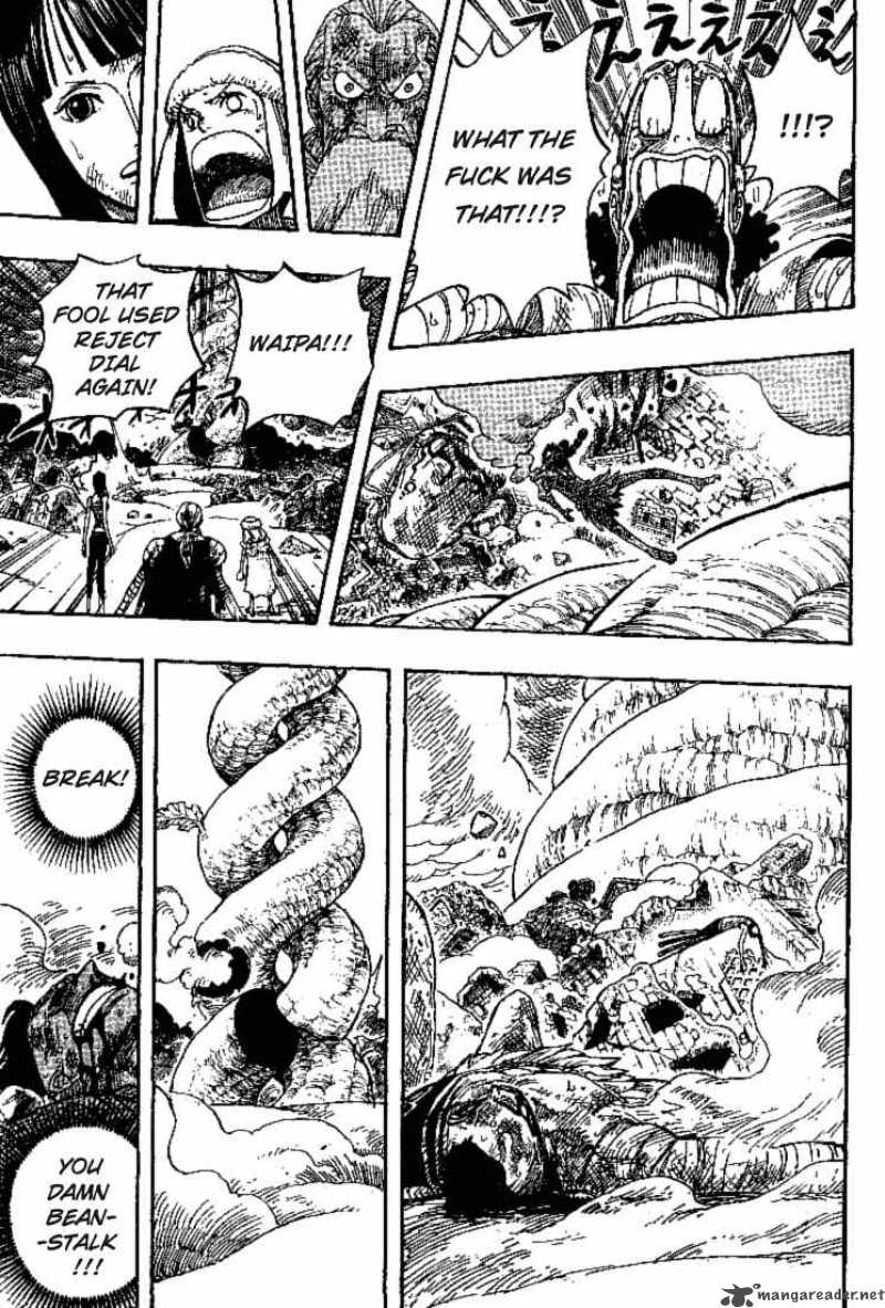 One Piece Manga Chapter 296 page 15 - High-Altitude Situation