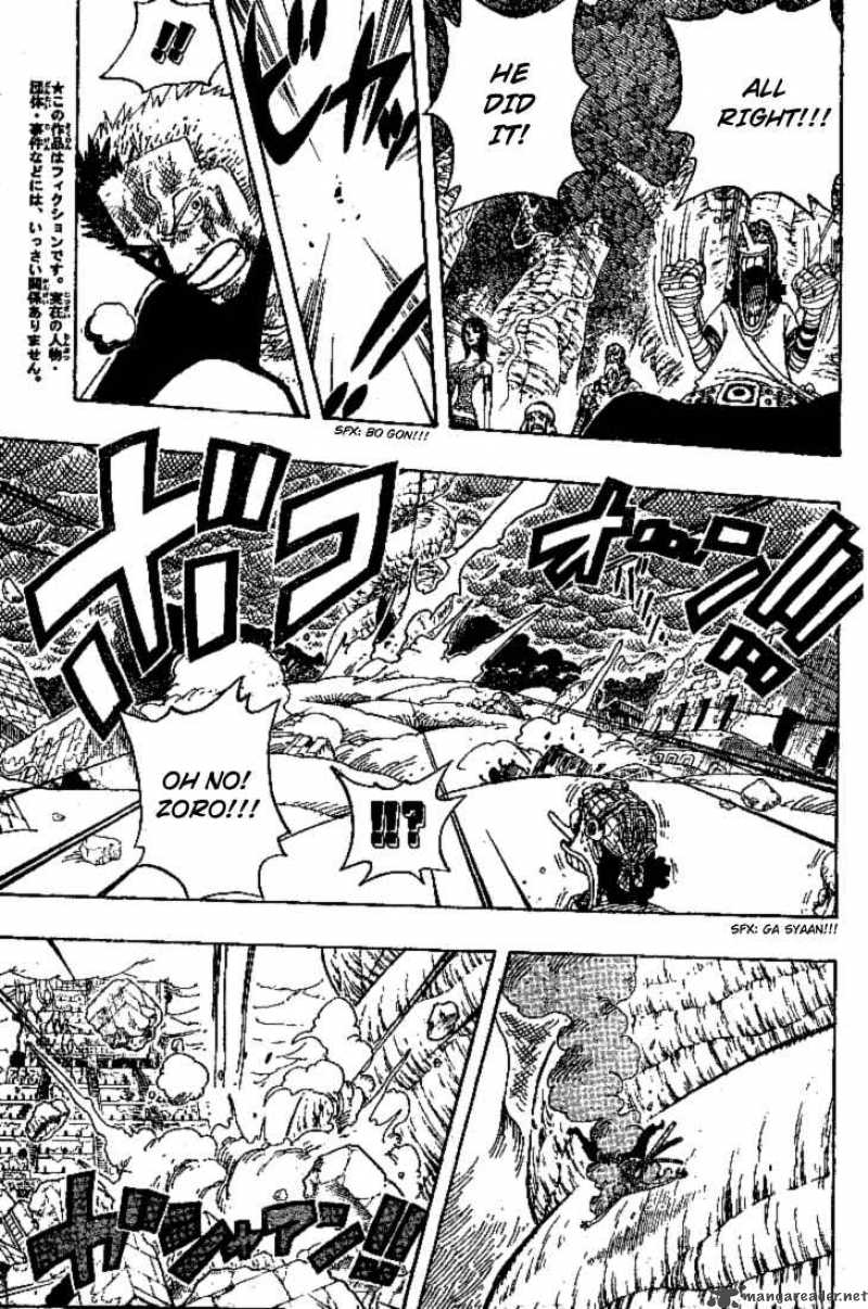 One Piece Manga Chapter 296 page 5 - High-Altitude Situation