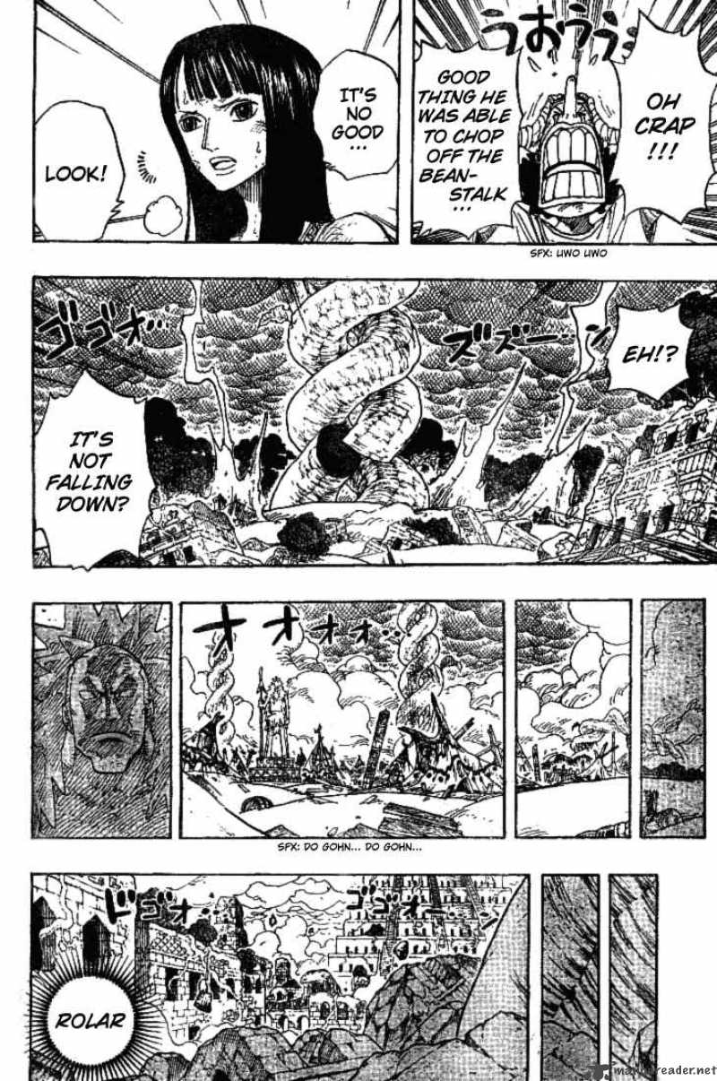 One Piece Manga Chapter 296 page 6 - High-Altitude Situation