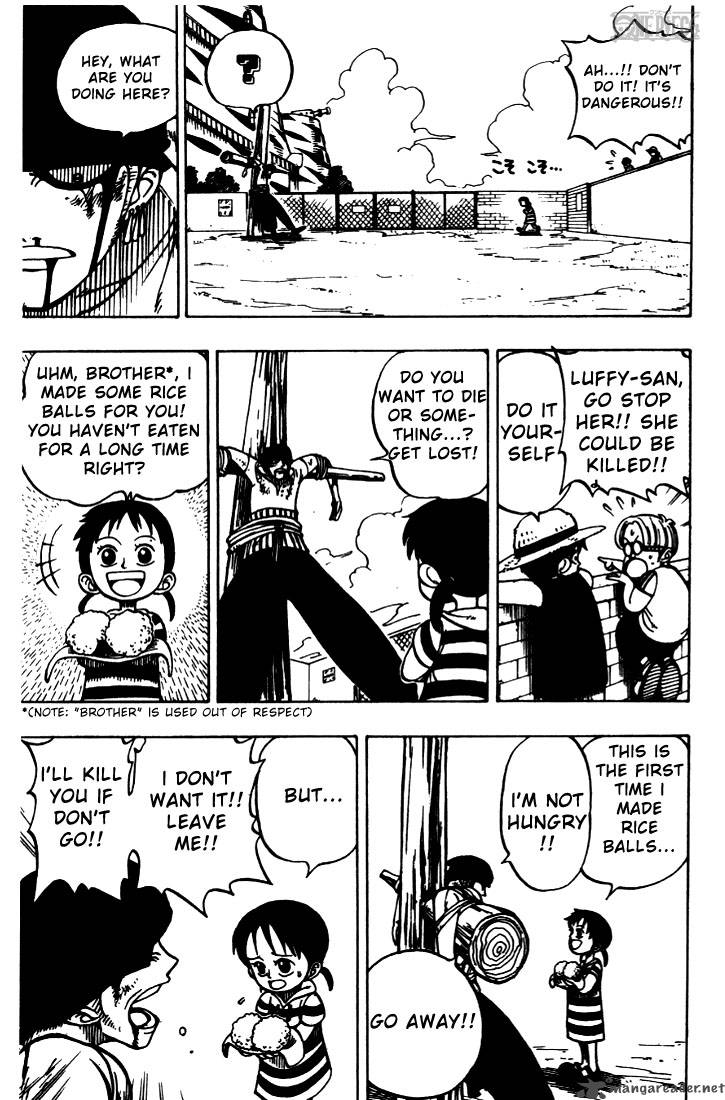 One Piece Manga Chapter 3 page 11 - Introducing Pirate Hunter Zoro