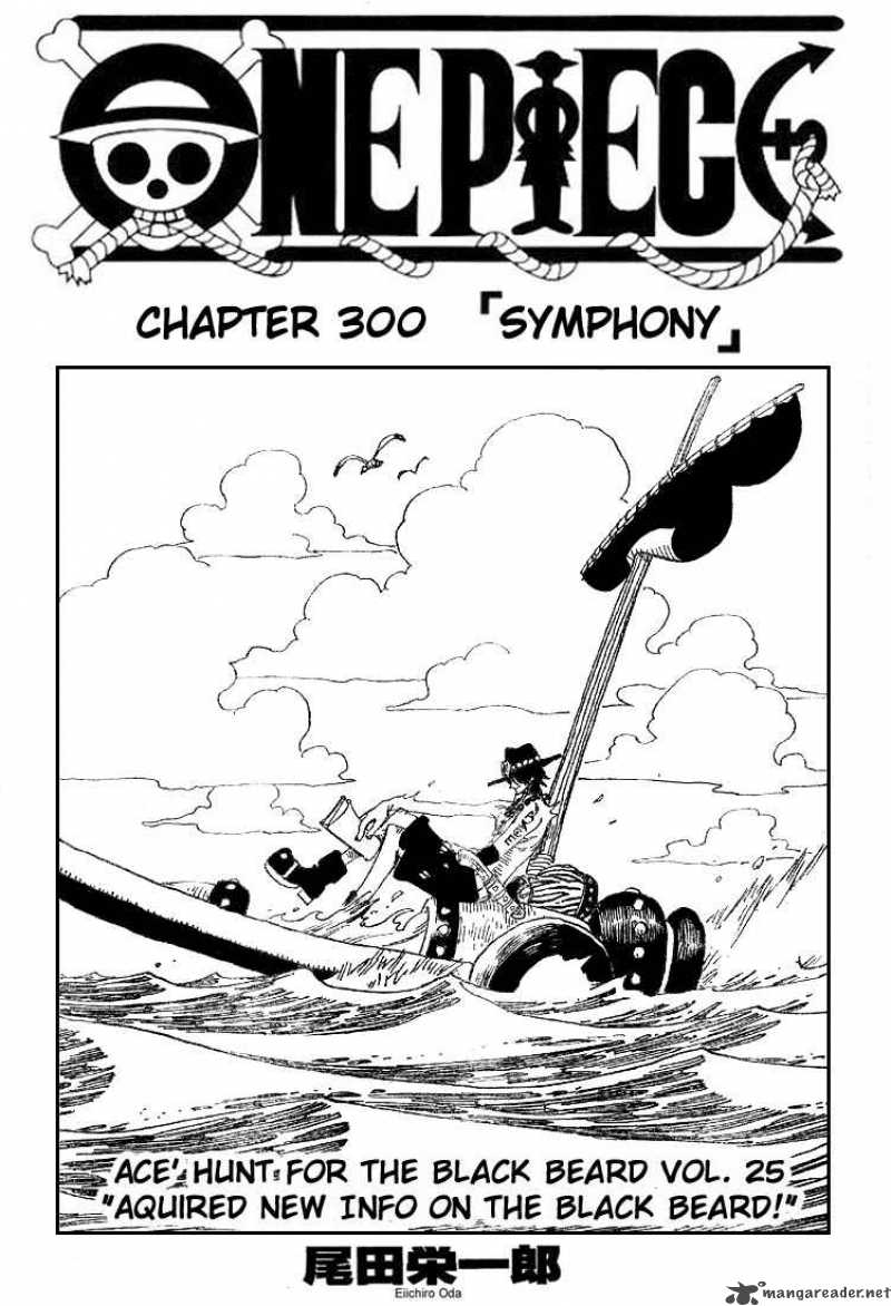 One Piece Manga Chapter 300 page 1 - Symphony