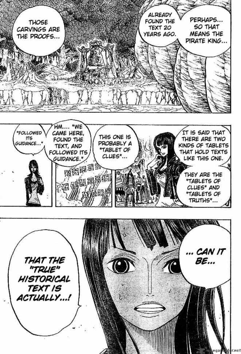 One Piece Manga Chapter 301 page 13 - I Was Here