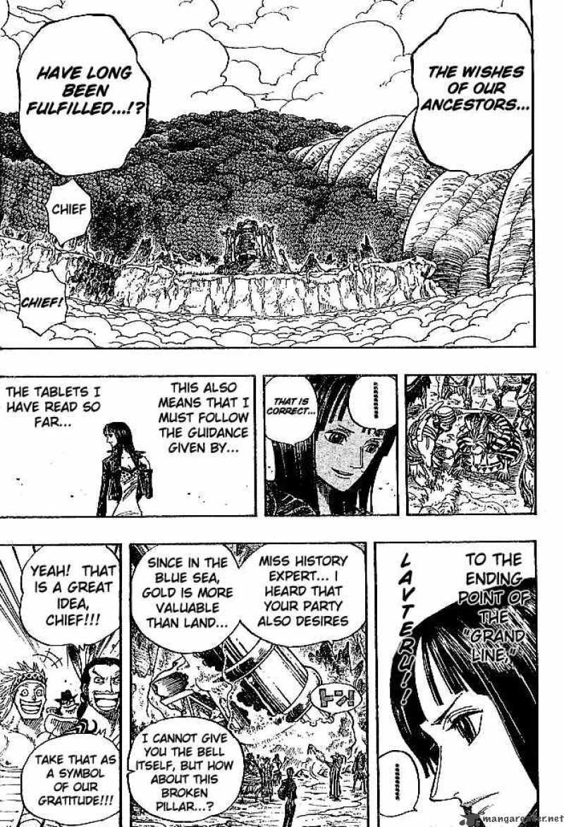 One Piece Manga Chapter 301 page 15 - I Was Here