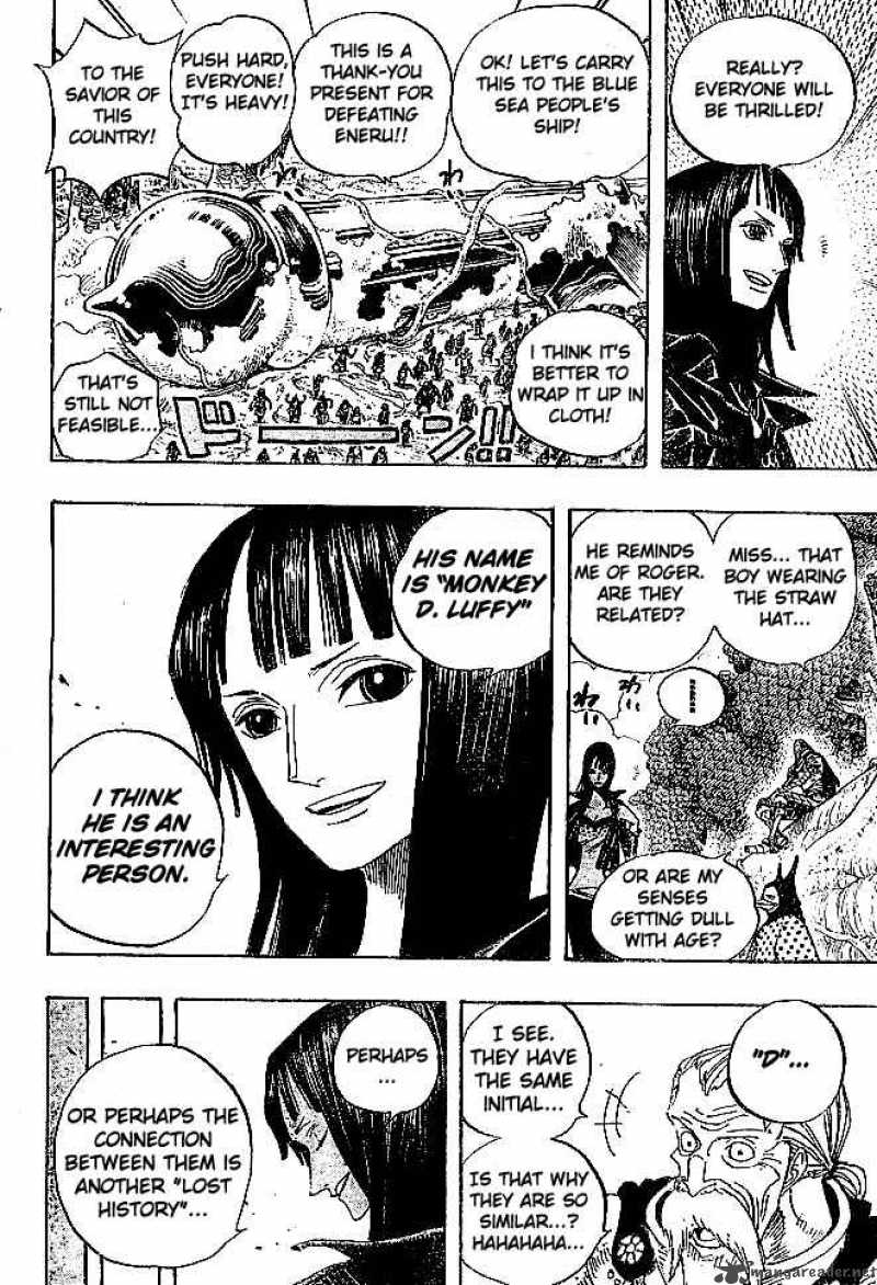 One Piece Manga Chapter 301 page 16 - I Was Here