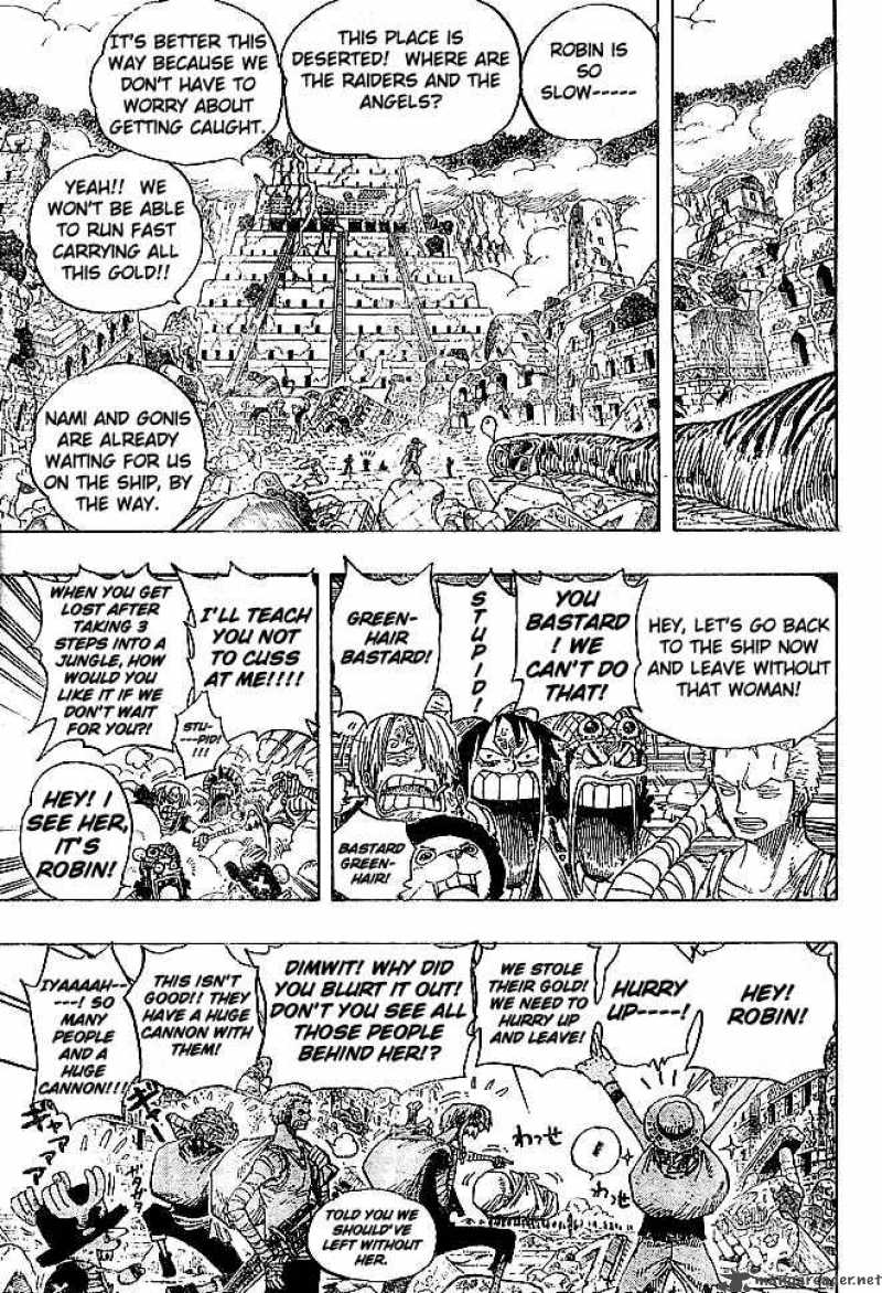 One Piece Manga Chapter 301 page 17 - I Was Here