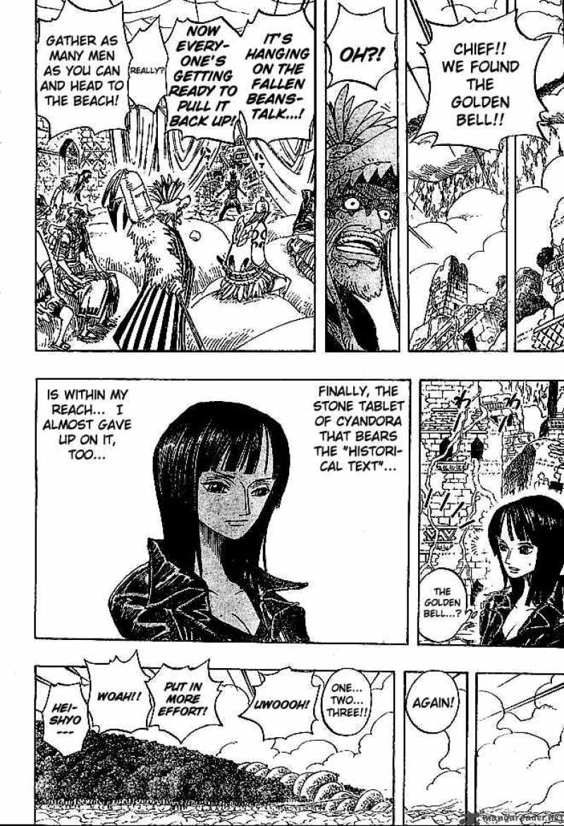 One Piece Manga Chapter 301 page 4 - I Was Here