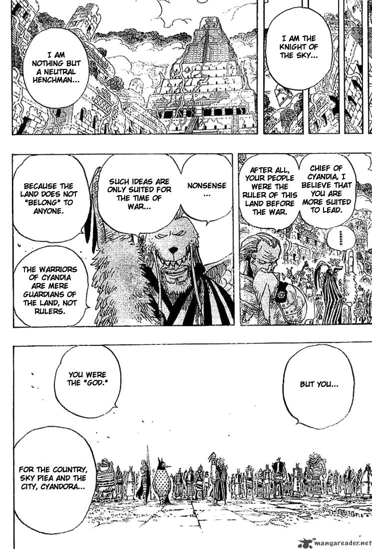 One Piece Manga Chapter 302 page 6 - Finale