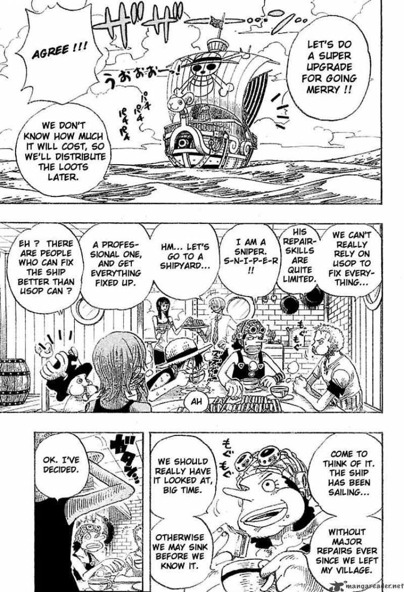 One Piece Manga Chapter 303 page 17 - Rich Pirates