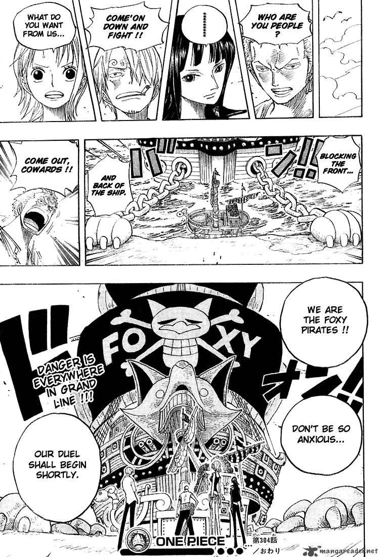 One Piece Manga Chapter 304 page 19 - Long Island Adventure