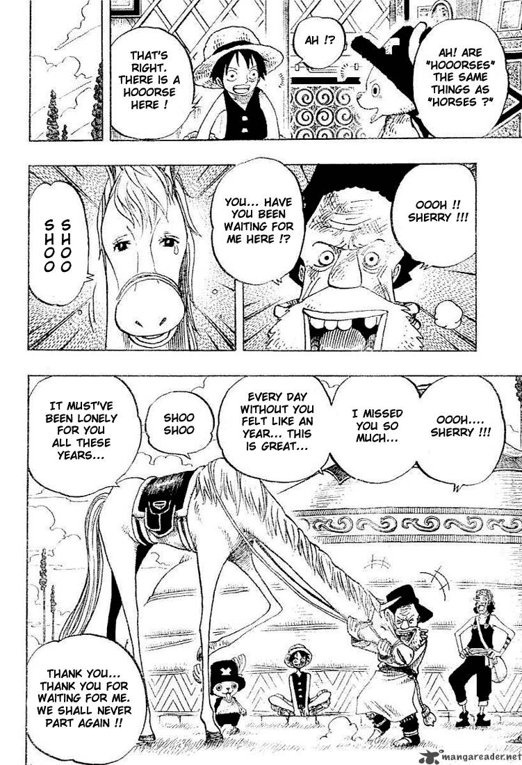One Piece Manga Chapter 305 page 10 - Foxy the Silver Fox