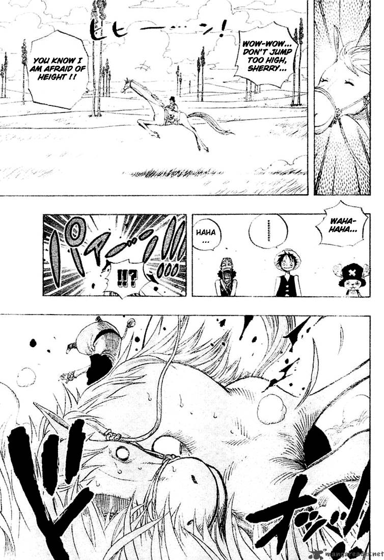 One Piece Manga Chapter 305 page 13 - Foxy the Silver Fox