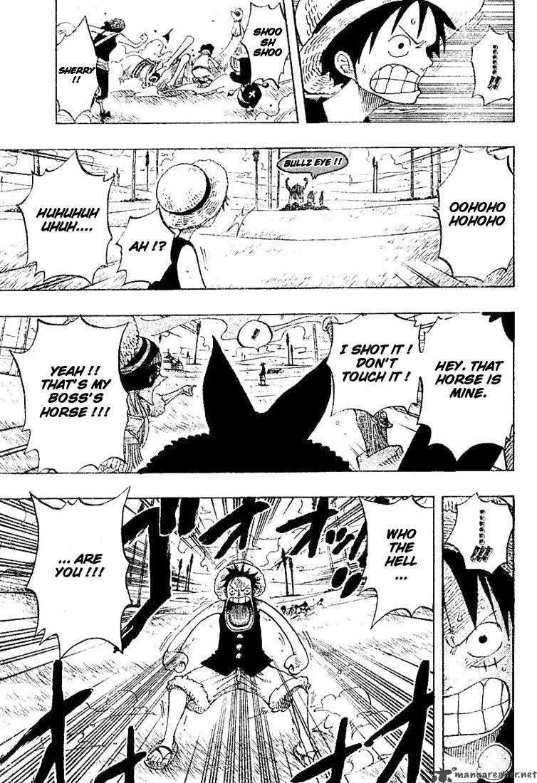 One Piece Manga Chapter 305 page 15 - Foxy the Silver Fox