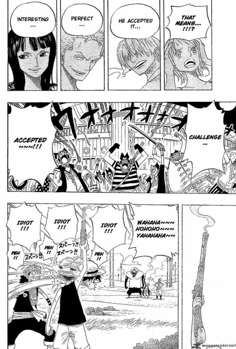 One Piece Manga Chapter 306 page 10 - Donut Race!!