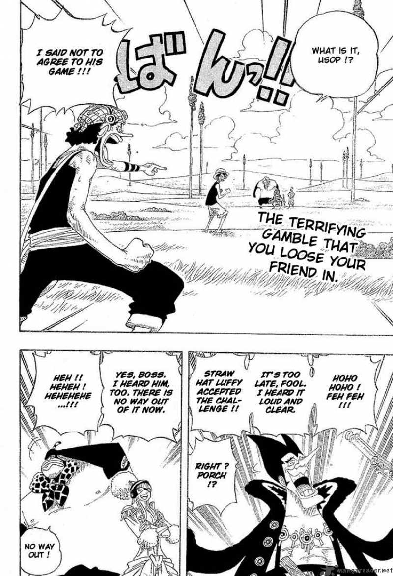 One Piece Manga Chapter 306 page 2 - Donut Race!!