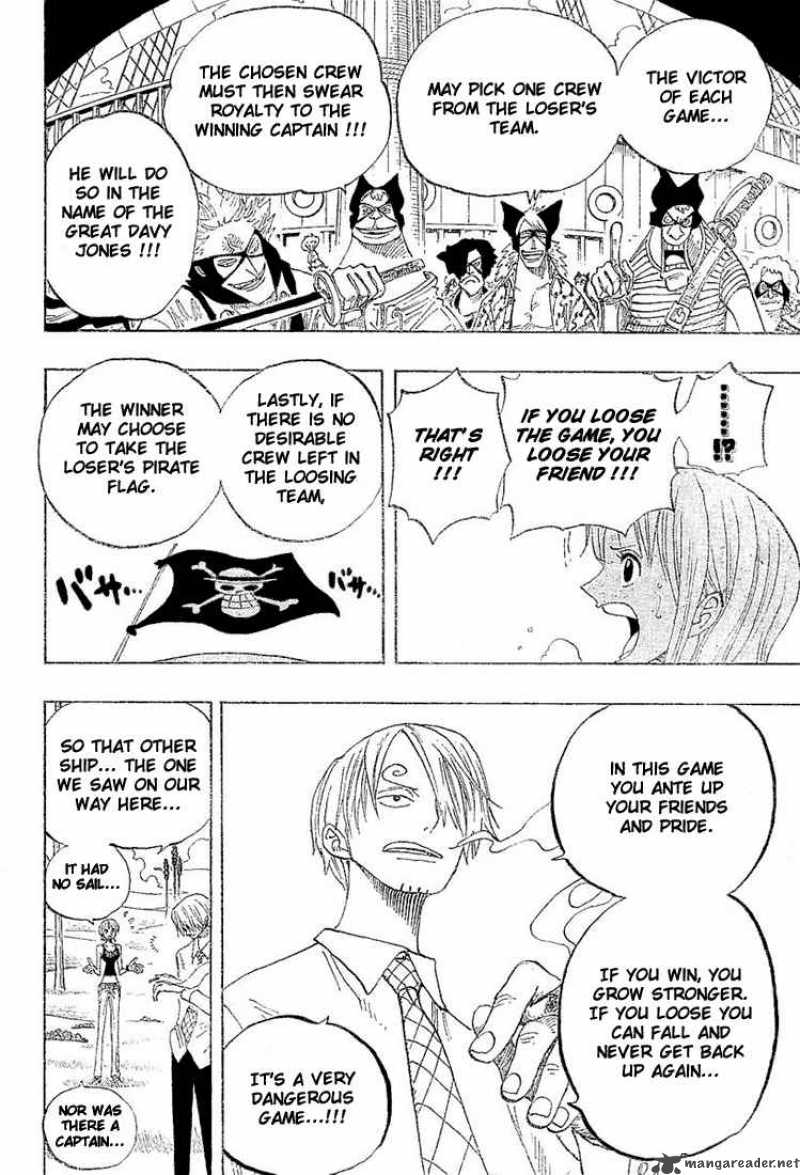 One Piece Manga Chapter 306 page 6 - Donut Race!!