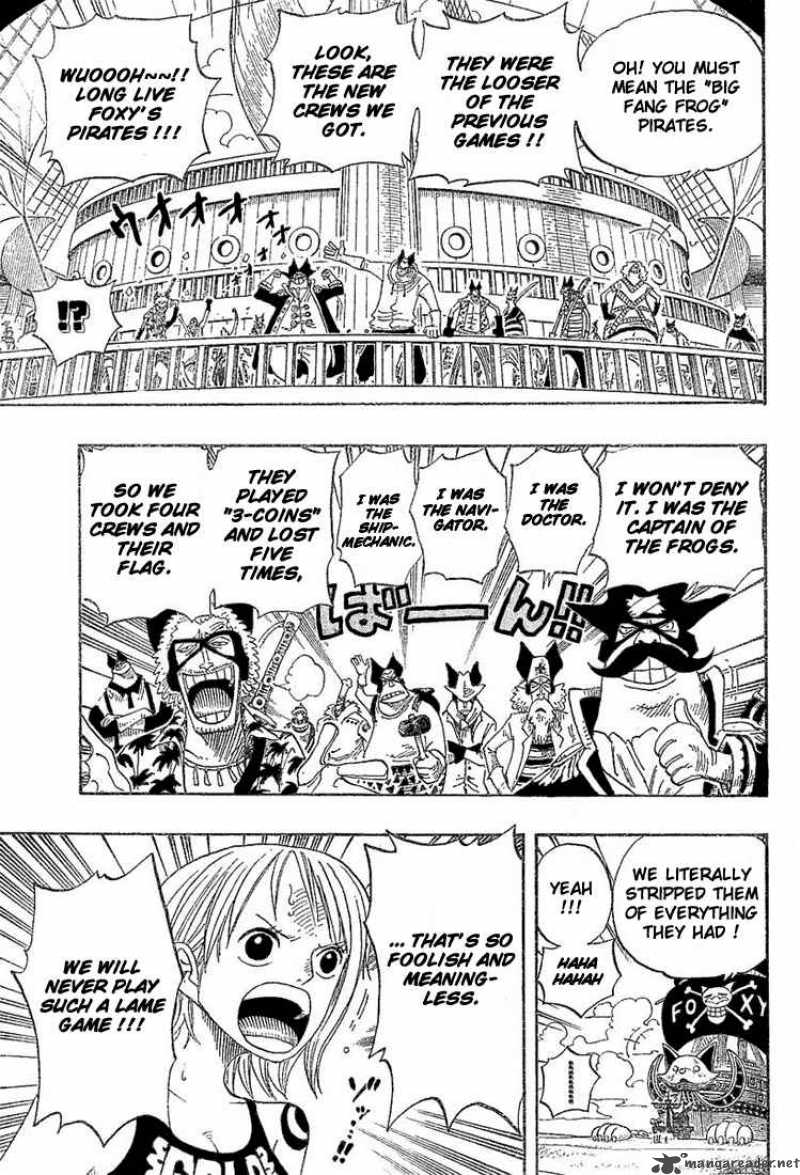 One Piece Manga Chapter 306 page 7 - Donut Race!!