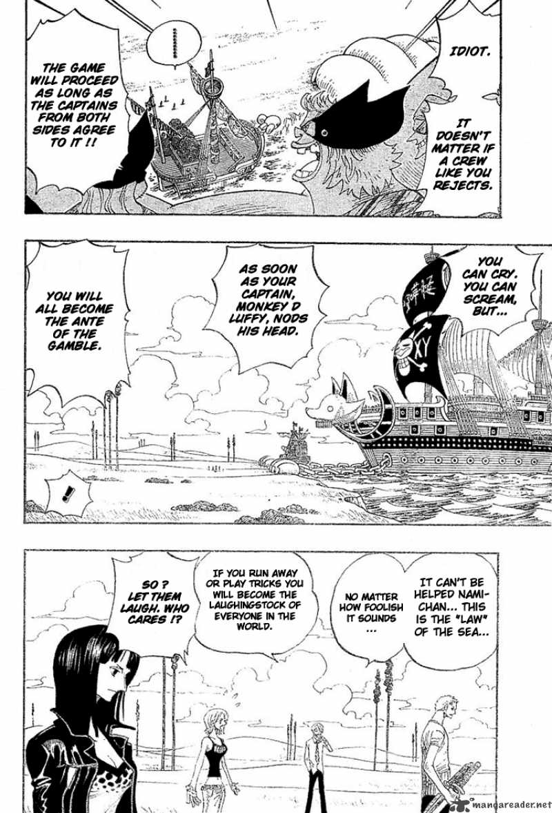 One Piece Manga Chapter 306 page 8 - Donut Race!!