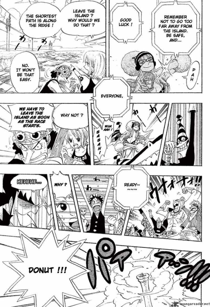One Piece Manga Chapter 307 page 5 - Ready, Donuts!!