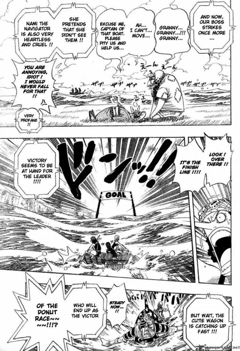One Piece Manga Chapter 308 page 13 - The Grand Interference Plan
