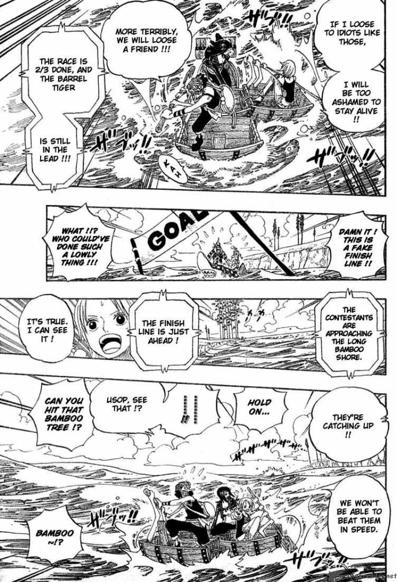One Piece Manga Chapter 308 page 15 - The Grand Interference Plan