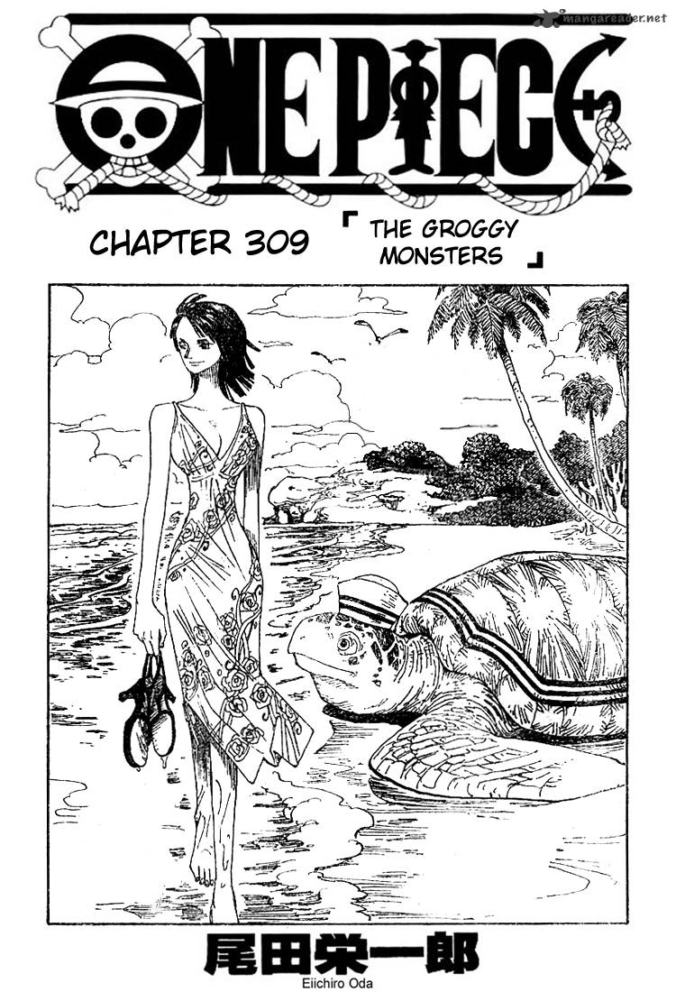 One Piece Manga Chapter 309 page 1 - Groggy Monsters