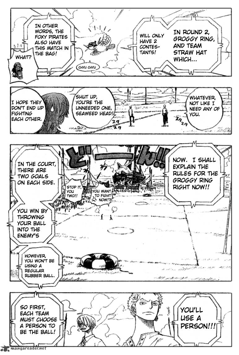 One Piece Manga Chapter 309 page 15 - Groggy Monsters