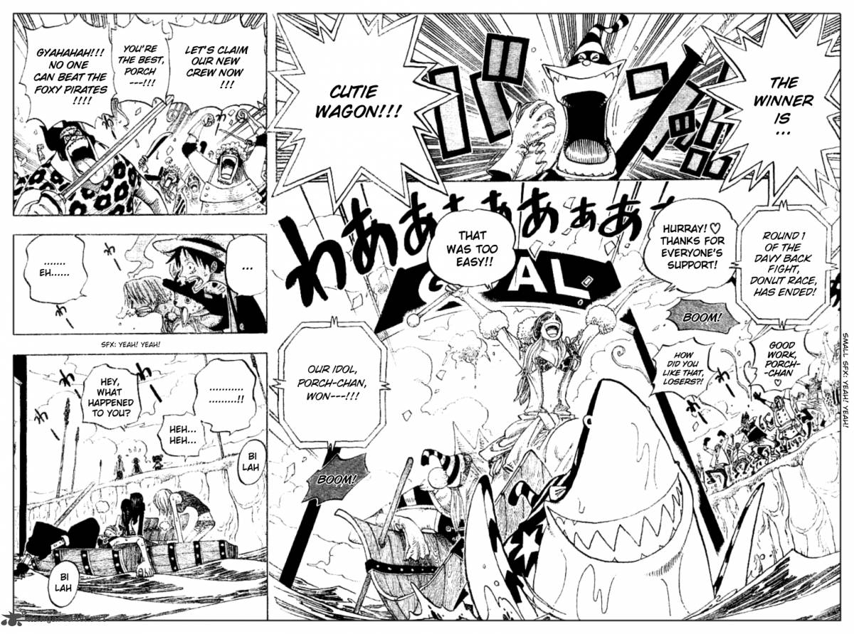 One Piece Manga Chapter 309 page 2 - Groggy Monsters