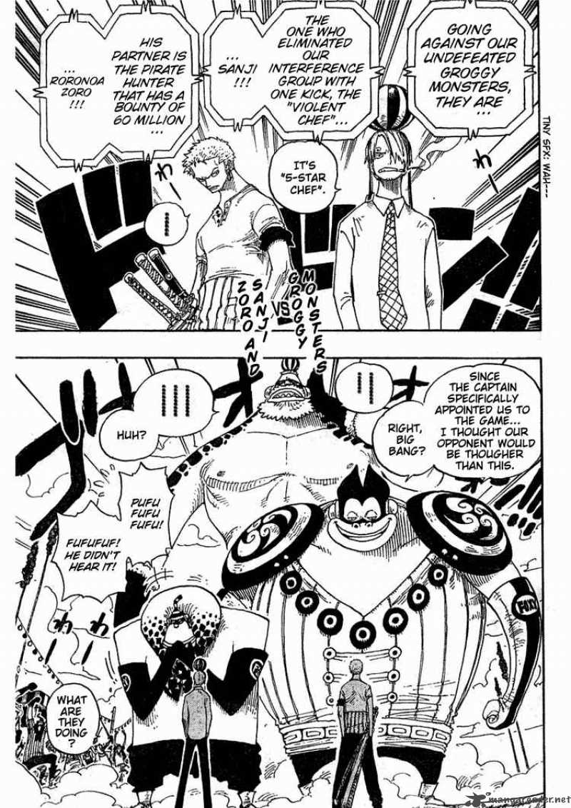 One Piece Manga Chapter 310 page 2 - Groggy Ring!!