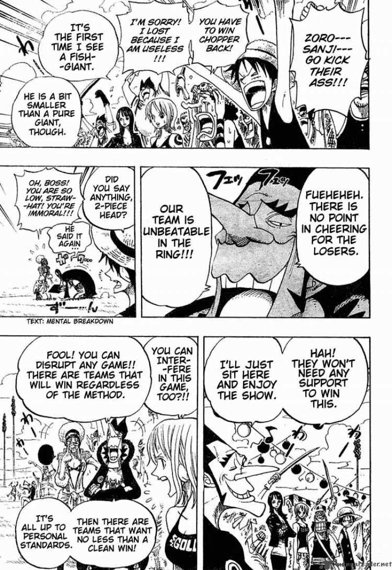 One Piece Manga Chapter 310 page 4 - Groggy Ring!!