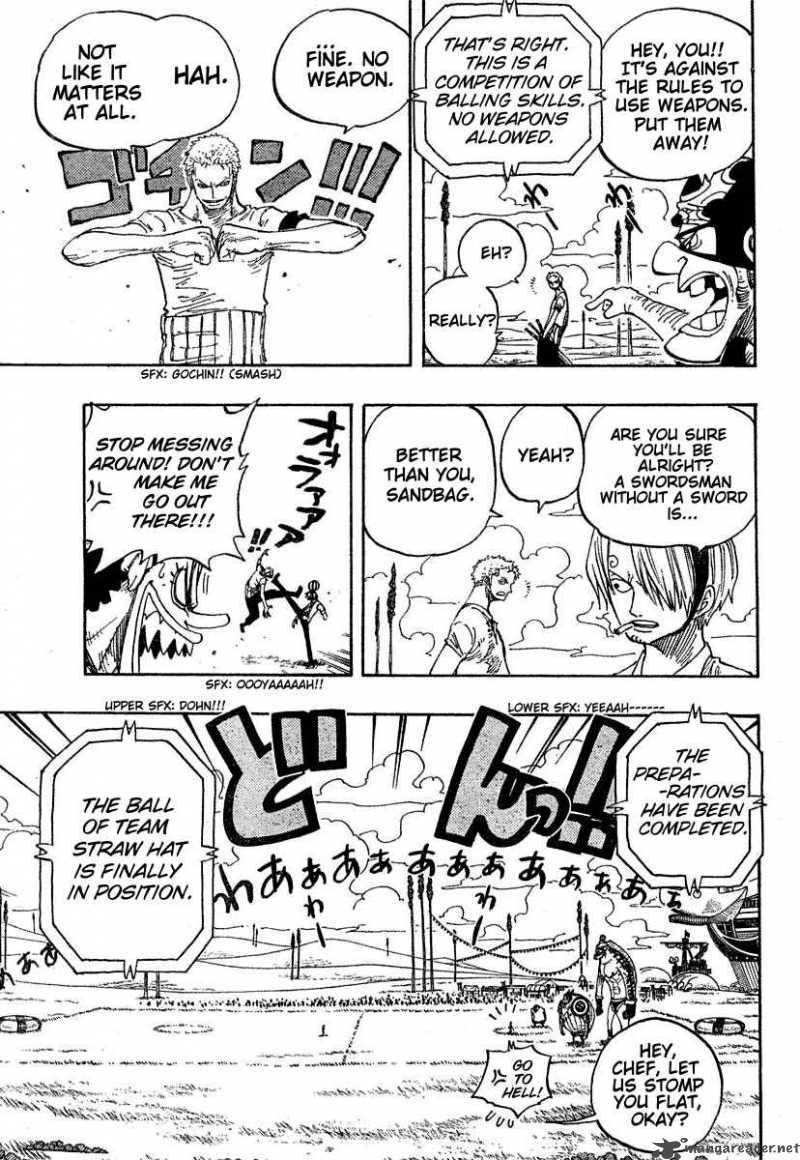 One Piece Manga Chapter 310 page 6 - Groggy Ring!!